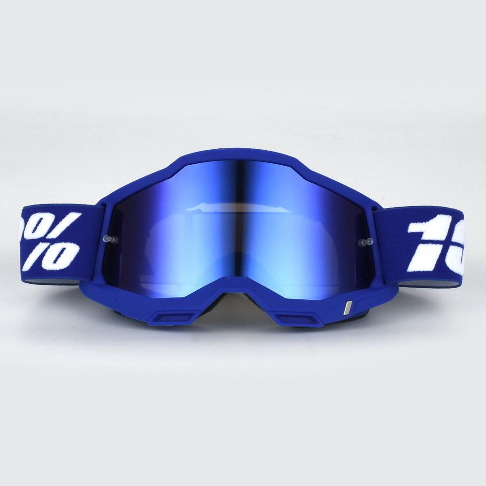 Neue Offroad-Helmbrille Donut Outdoor Motorrad-Fahrbrille Gesichtsmaske Skibrille