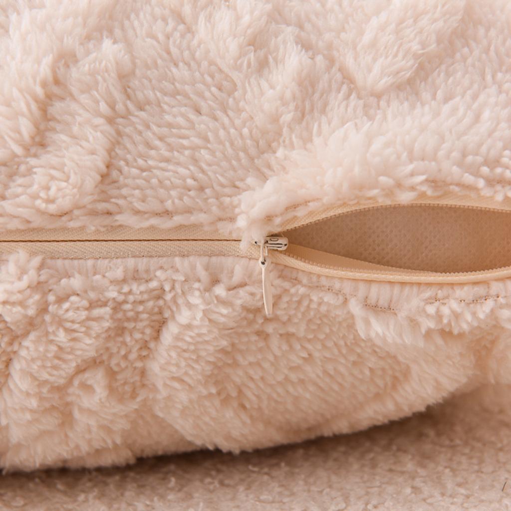 Large Cushion Cover Supersoft Corduroy Pill-ow Case Striped Decorative Pill-ow Cover For Bed Couch Sofa Spring Home Decor 45cm