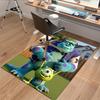 1pc,"Home Office Chair Rug Outdoor Carpet Gift - Monsters Inc. Sulley Mike Green Purple Monster Print"L070