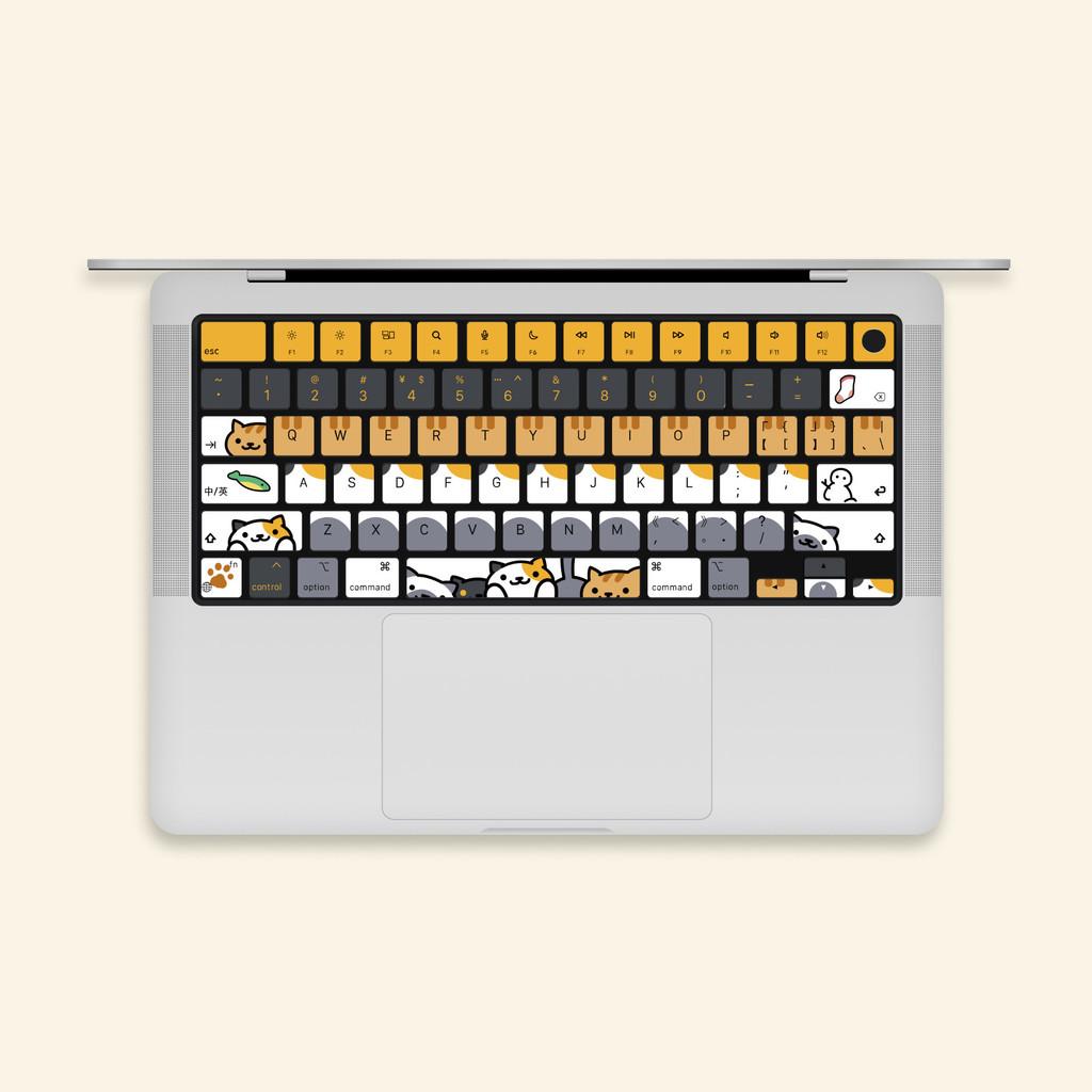 For Macbook Air / Macbook Pro M1 M2 M3 M4 M5 Keyboard Protector Film / Colorful Printing Micro Matte Soft Paper Keyboard Stickers Keyboard Protetcor