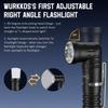 Wurkkos LED 1800 Lumens Rechargeable Flashlight Light Work Adjustable IPX8 Waterproof for Camping and Emergency Repairs Flashlight, HD11,
