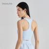 NU Racerback Sport-BH med Bröstinlägg - Yoga Fitness Topp