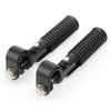 Foot Pegs for 1''-1.2" Crash Bar Foldable Footpegs Universal Footrest Mount