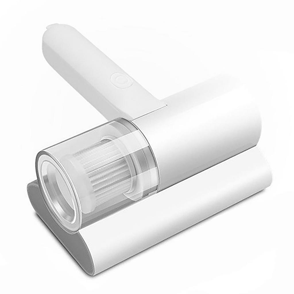 Cordless Mite Removal Vacuum Pure White 1200mAh High Suction Power Electric Mite Remover for