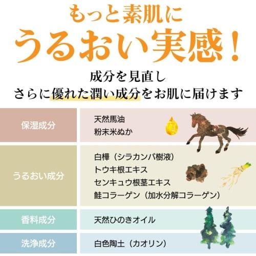 Hinoki Peat Stone Facial Cleansing Soap Moisturizing Type 150g (75g x 2) Facial Cleansing Bar Soap (Pelican Soap Fluffy Foam/Pore Cleansing/Moisturizi