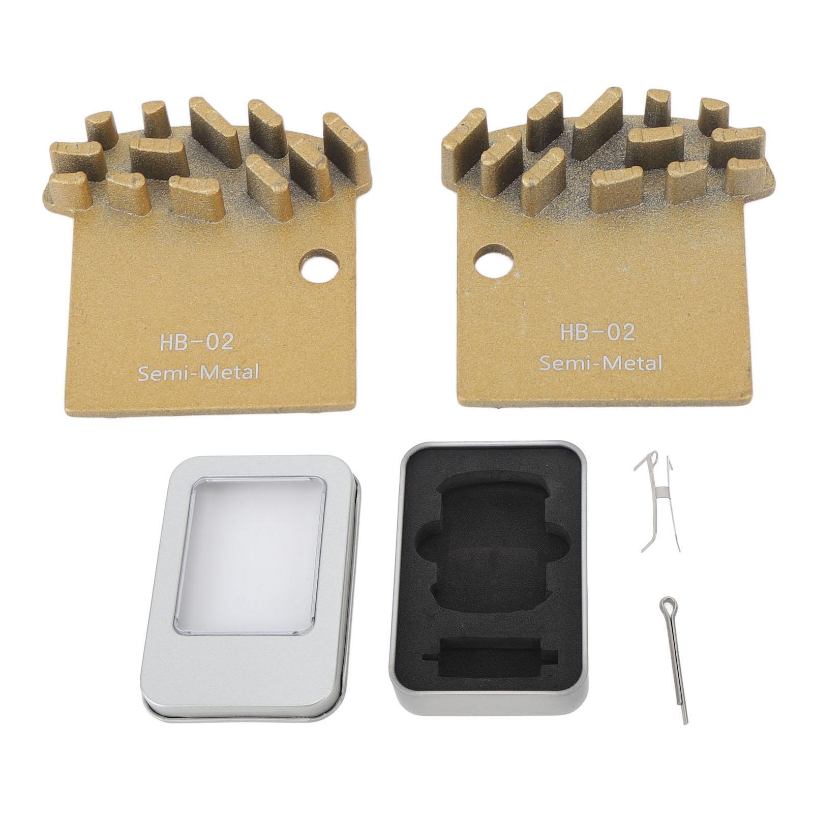 

Bike Disc Brake Pad Heat Dissipation Disc Brake Pad with Cooling Fin for Zoom HB870 HB875 HB100