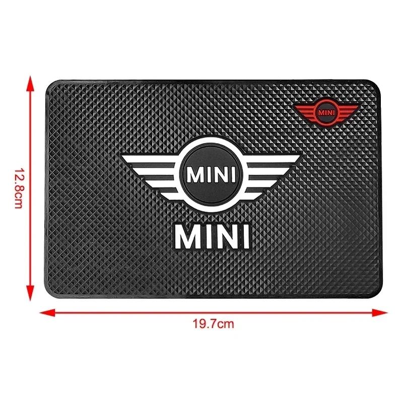B4 A5 For Bmw Mini Car Dashboard Sticky Anti-Slip PVC Mat Non-Slip Storage Holder Pad For MINI Cooper One S JCW R53 R56 R50 R58