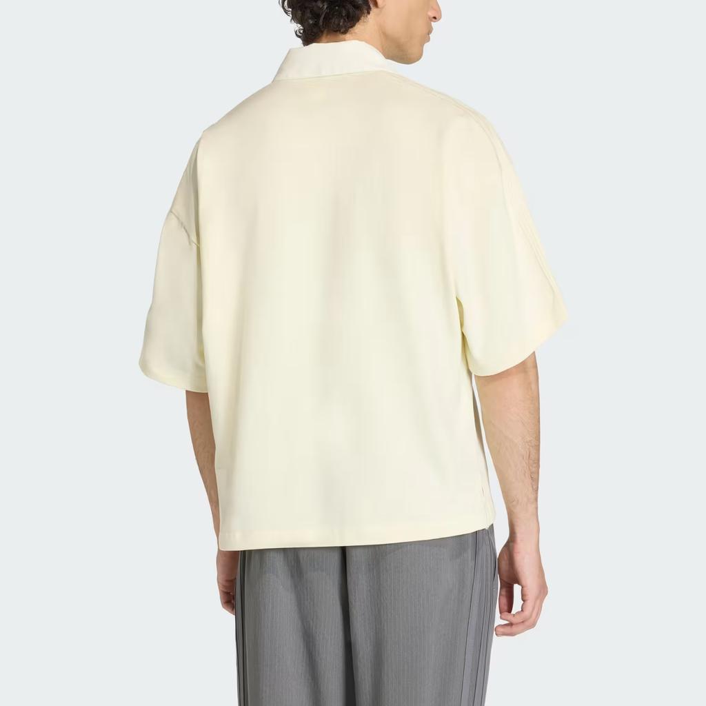 Adidas Originals Premium Essentials Fw25 Solid Color Loose Breathable Short Sleeve Polo Shirt Men tops KD6570