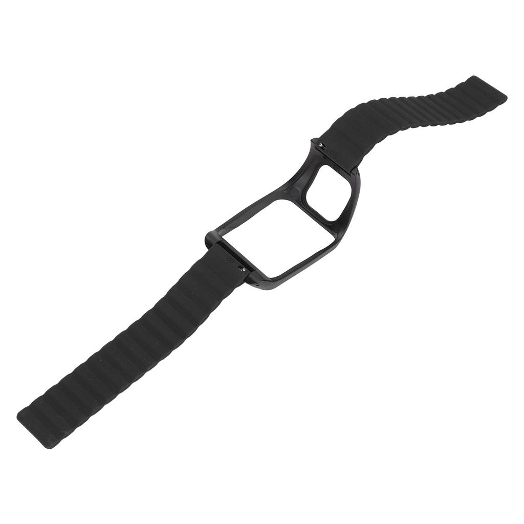 Silicone Magnetic Watch Band Watch Replacement Strap Adjustable Watch Wristband for TomTom Runner 2