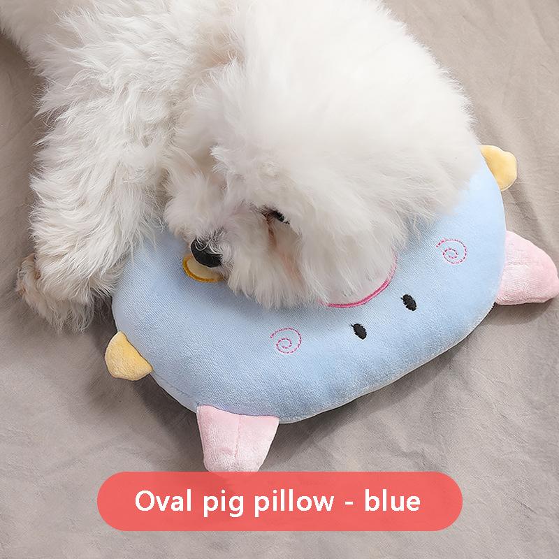 

For Cute Pet Pillow Bed For Lovely Shape Plush Large Dog Pillow Mat High Elastic Cat Sleeping Pillows