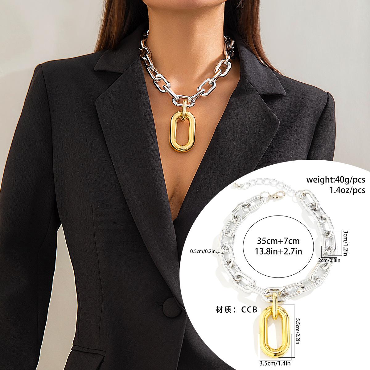 

Персонализированная цепочка с крестом, многослойное панк-ожерелье для женщин, нишевая подвеска с OT-застежкой, ожерелье для ношения слоями. See details