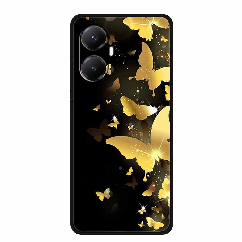 For Xiaomi POCO F7 Case Colorful Printed Cute Fashion TPU Silicone Soft Cover for POCOF7 F 7 Phone Cases Cartoon Shell Butterfly