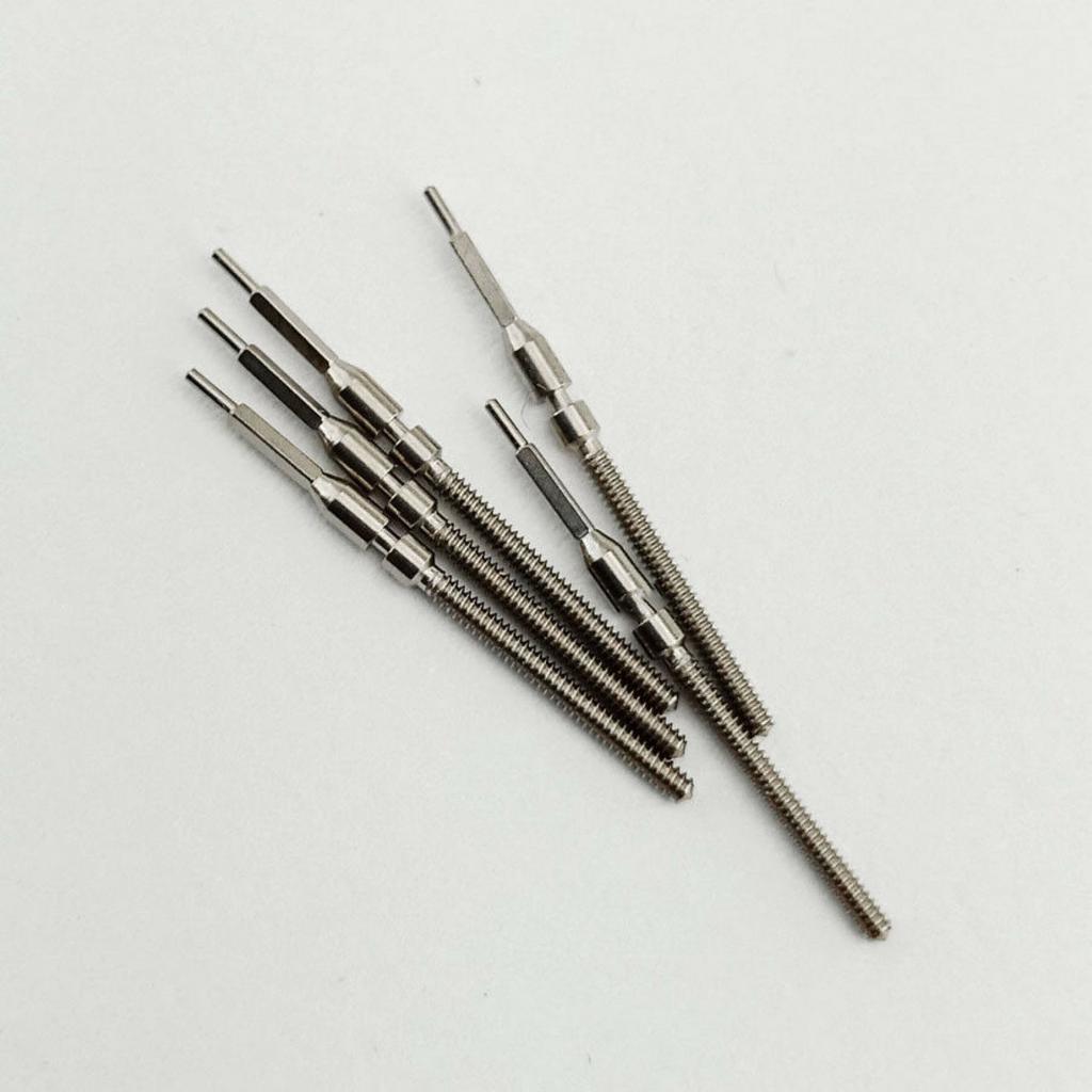 For Miyota 8200 8205 8215 821A Watch Movement Accessories 5Pcs Watch Stem Replacement Repair Parts High Quality Steel Stem