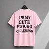 Funny Boyfriend Shirt Relationship Humor Shirt Couple Tshirt Funny Couple Gift Tee Trendy Couples Shirte Cotton Tshirt