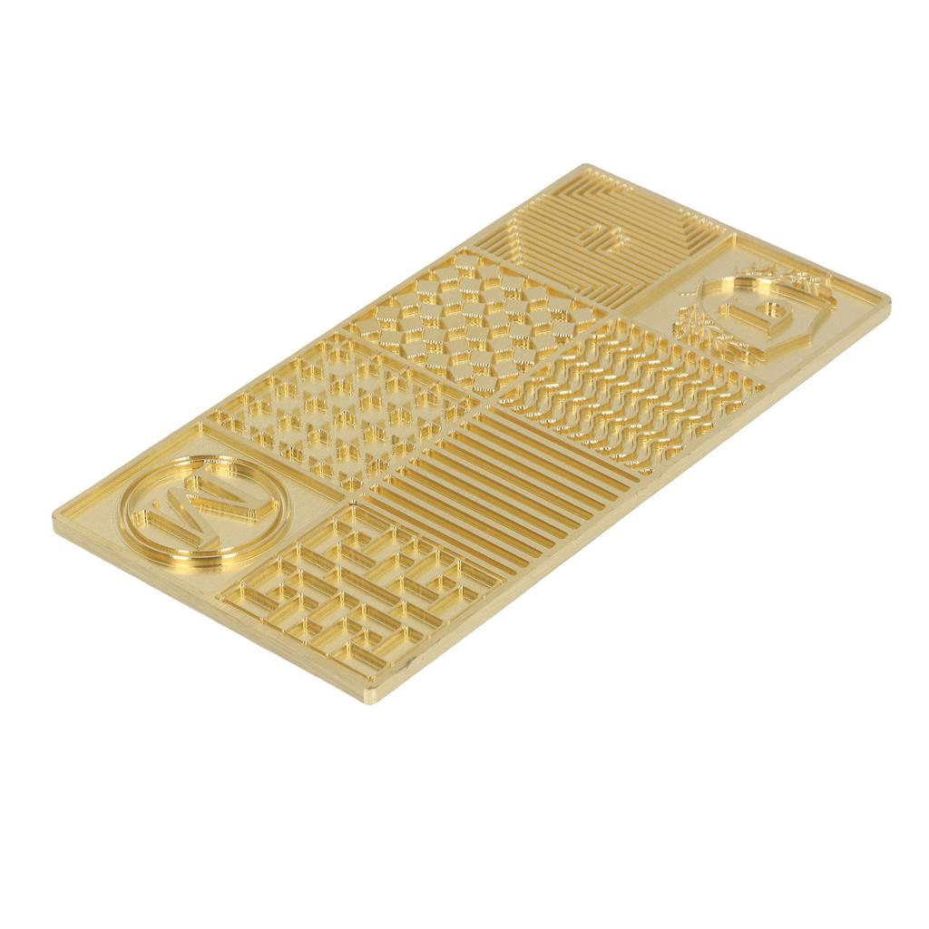   Stamp Tray Copper Multipurpose Modern Easy To Clean   Imprinter for Bar Party