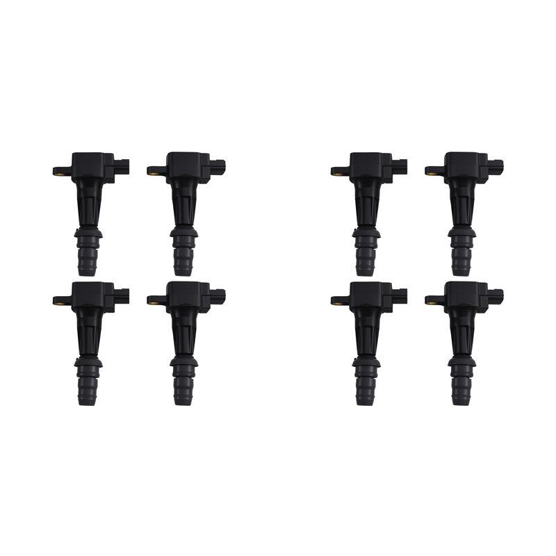 Set Of 8 Ignition Coil Packs Compatible With For ISUZU FRR 4HV1 8-98089596-0 8980895960 чёрный