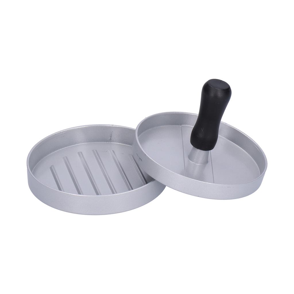 Lis na hamburgery Výrobník Potravinářský Kulatý Tvar Forma na Tvorbu Placiček Nástroj Kuchyňský Doplněk(S rukojetí )