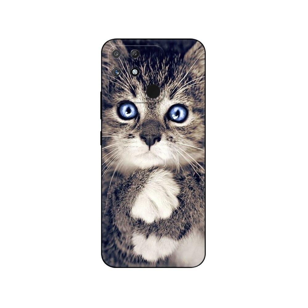 

Для Realme Narzo 50A чехол 6,5 дюймов силиконовая задняя крышка для OPPO Realme Narzo50A 50 A мягкий чехол RMX3430 чехол для телефона черный чехол из ТПУ Realme Narzo 50A