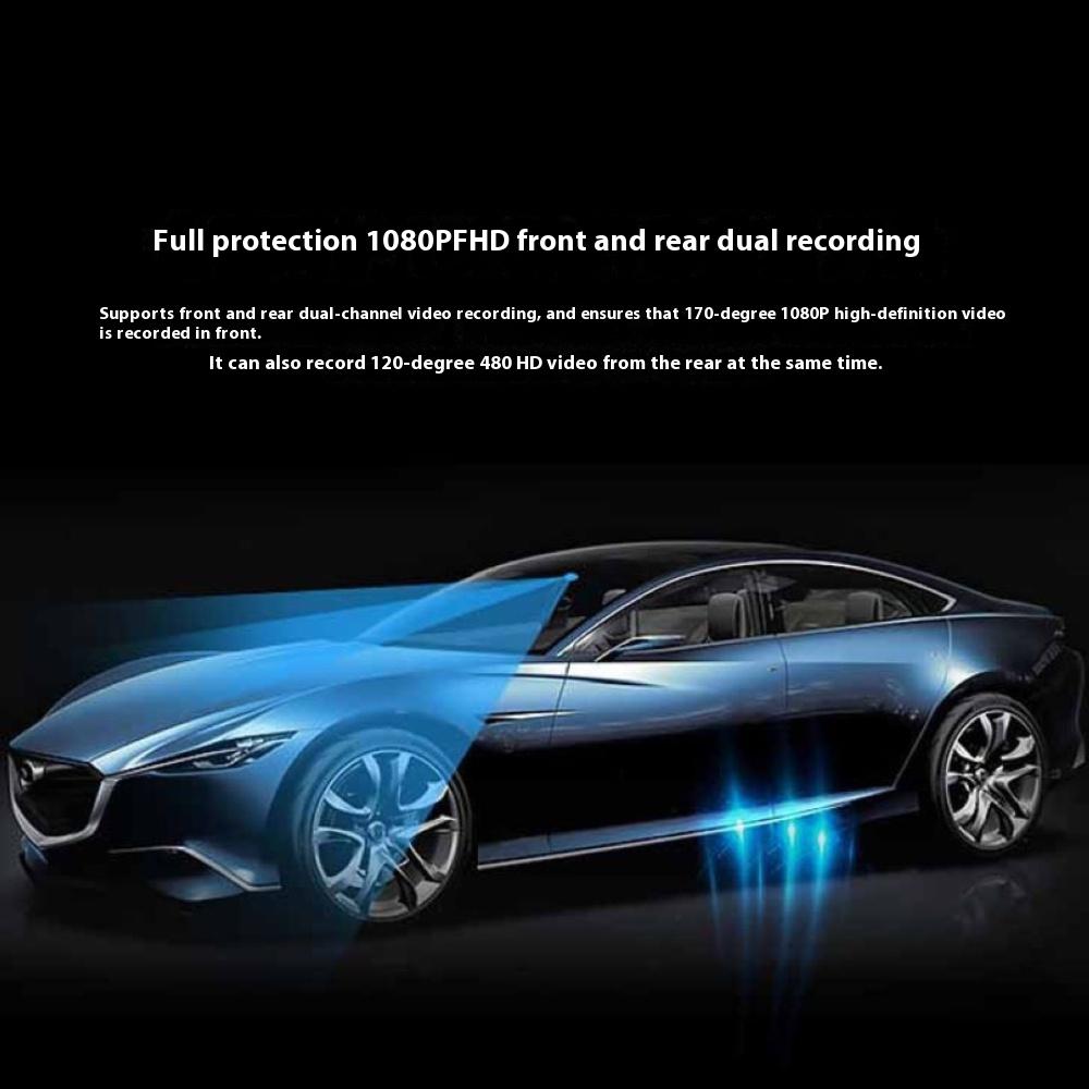 3,16 palcový záznamník jízdy WIFI dvojitý záznam 1080P přední a automobilový infračervený záznamník nočního vidění