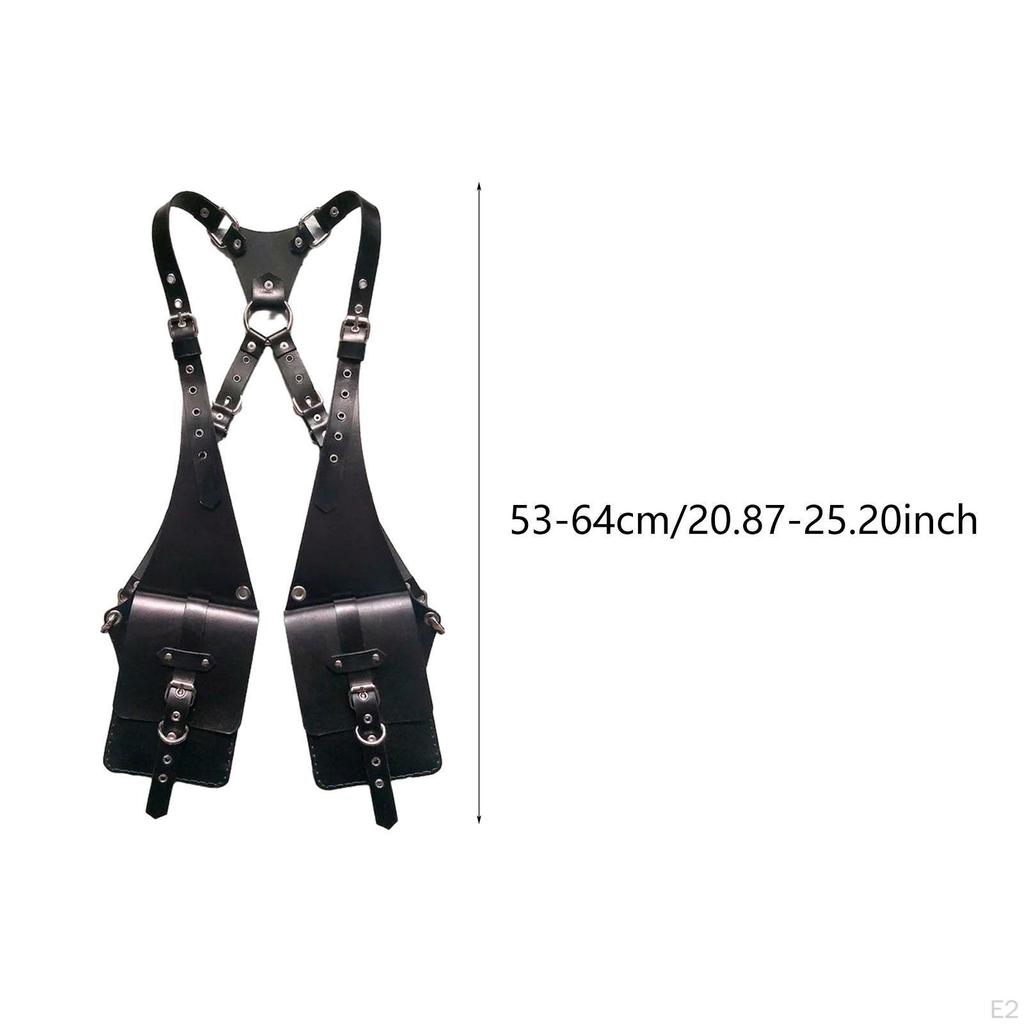 Vest Underarm Shoulder Bag Backpack for Cosplay Outdoor Travel