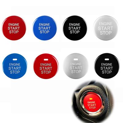 Auto Start Stop Motor Schalter Taste Trim Fit für Toyota Highlander Sienna Verso Land Cruiser Prado 120 Fortuner Aygo Chr