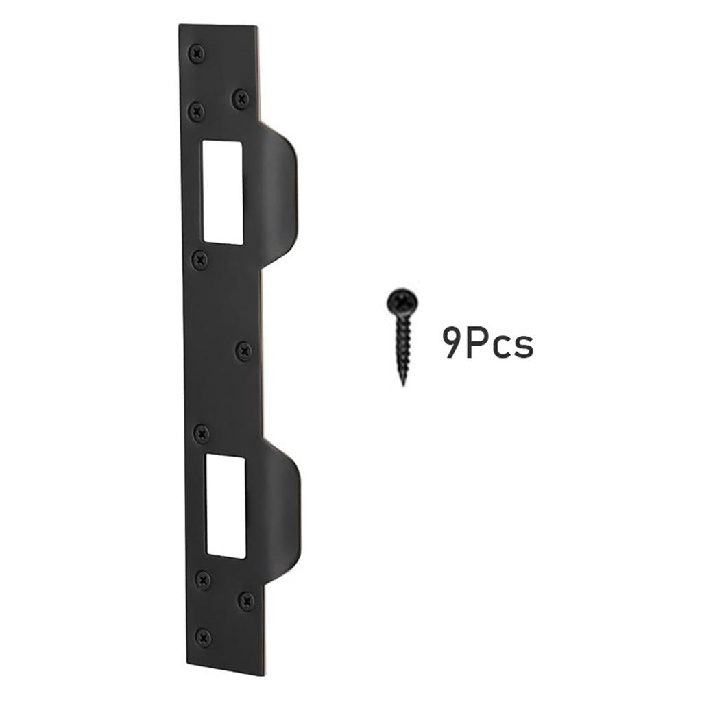 1pc Metal Plate Reinforcer, Double-hole Fastening Plate Used for Exterior and Interior Safety Plates