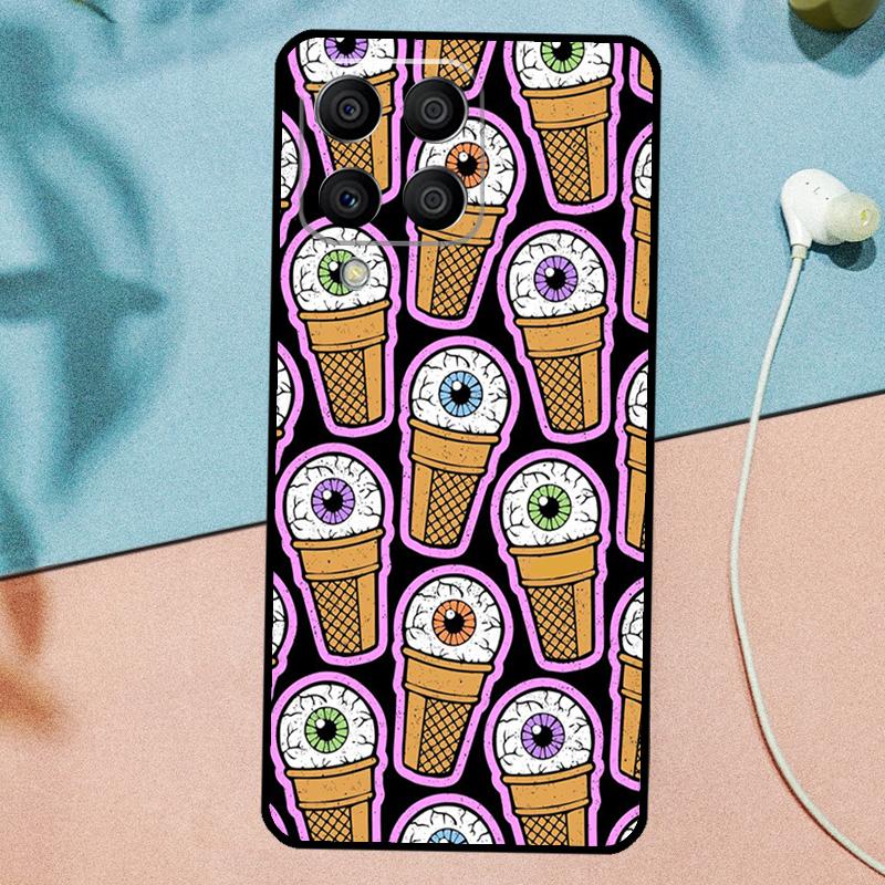 Crazy Eyeball Pattern For Samsung Galaxy M33 M35 M55 M15 M12 M13 M14 M34 M54 M53 M21 M31 M11 M32 M52 M06 M16 Case