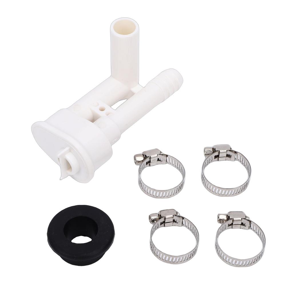 RV Toilet Vacuum Breaker Kit 385316906 Backflow Prevention Replacement for Sealand VacuFlush Toilet