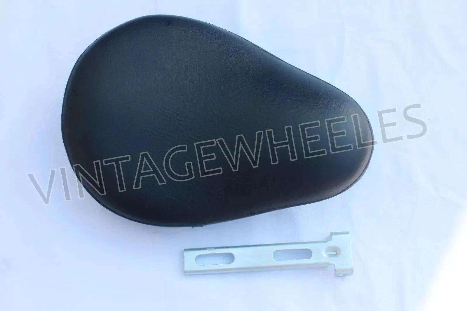 New Black Leather Solo Seat For Harley Davidson Sport Edition Motorcycles