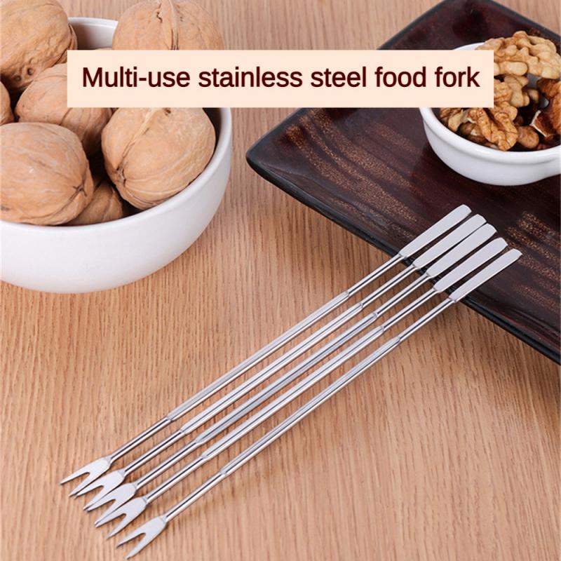 1/3/5 SZT. Czyścić Igłę Nie Łatwo Rdzewieć Łatwe Widełki Bezpieczne Wygodne Naczynia Jedz Narzędzia do Kraba Trwałe Czyste Solidne