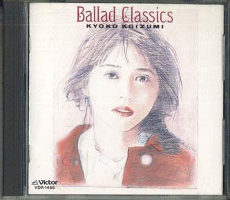 CD KYOKO KOIZUMI Ballad Classics VDR1466PROMO VICTOR 1987 Japan ObiJapanese PopRock Used