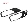 2PCS Carbon Fiber Car Interior Window Side Door Handle Panel Cover Trim For Lexus RC200 RC300 RC F Sport 2015- Accessories