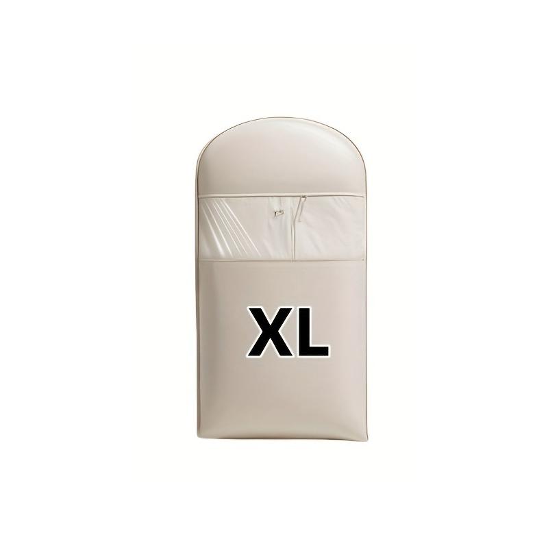 1pc Down Jacket Compression Dust Cover Wardrobe Clothes Dust Bag,New Transparent Window Hanging Hanger Bags,Suitable for Bedroom