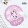 Mouse Pad Ergonômico de Silicone com Apoio de Pulso