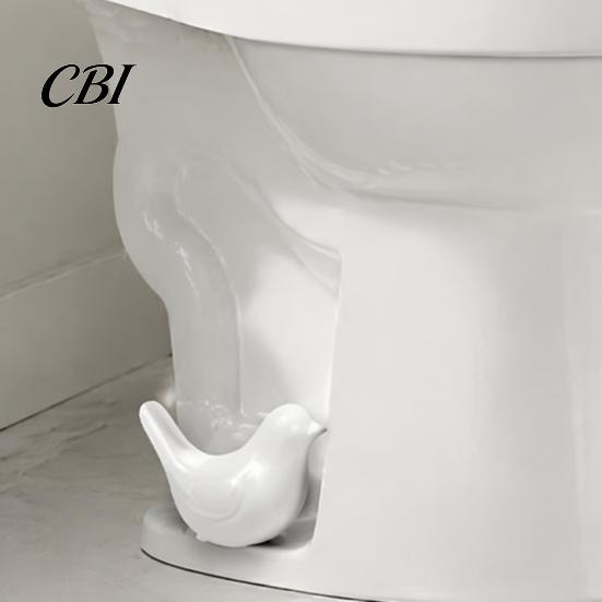 Dekoratives Keramik-Toiletten-Zubehör 2 Stück Vogel-Schraubenabdeckungen, Bolzenkappen, Moderner Anti-Rutsch-Abdeckungsstil Universell passende Kappen für die Renovierung von Heim-Badezimmern
