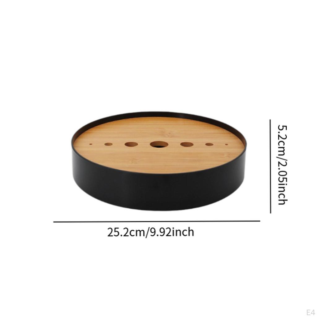 Gongfu Tea Ceremony Tray Bamboo Drain Kungfu Serving for Bar