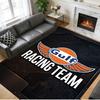 Gulf Print Crystal Velvet Plush Rug Wear?Resistant Anti?Slip Floor Mat For Indoor Household Decoration