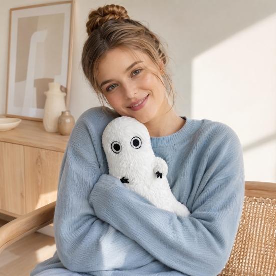 Wizard Hat Workshop Plush Toy, Soft Stuffed Animal Doll & Throw Pillow, Cuddly Character Plushie with Big Round Eyes, Gift for Kids, Teens, Anime Fans