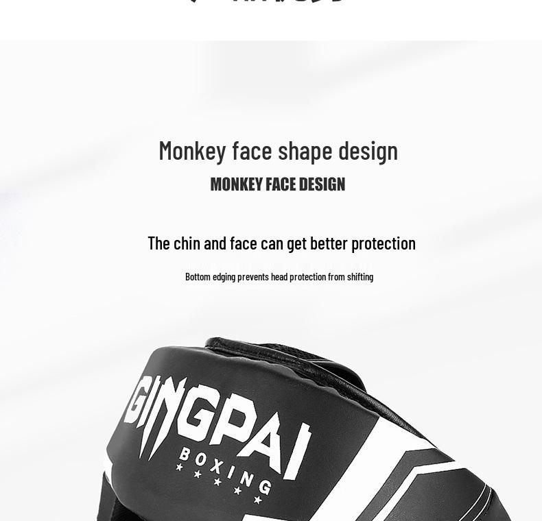 Boxing & Muay Thai Protective Helmet for Adults & Children - Thickened Sparring & Training Gear