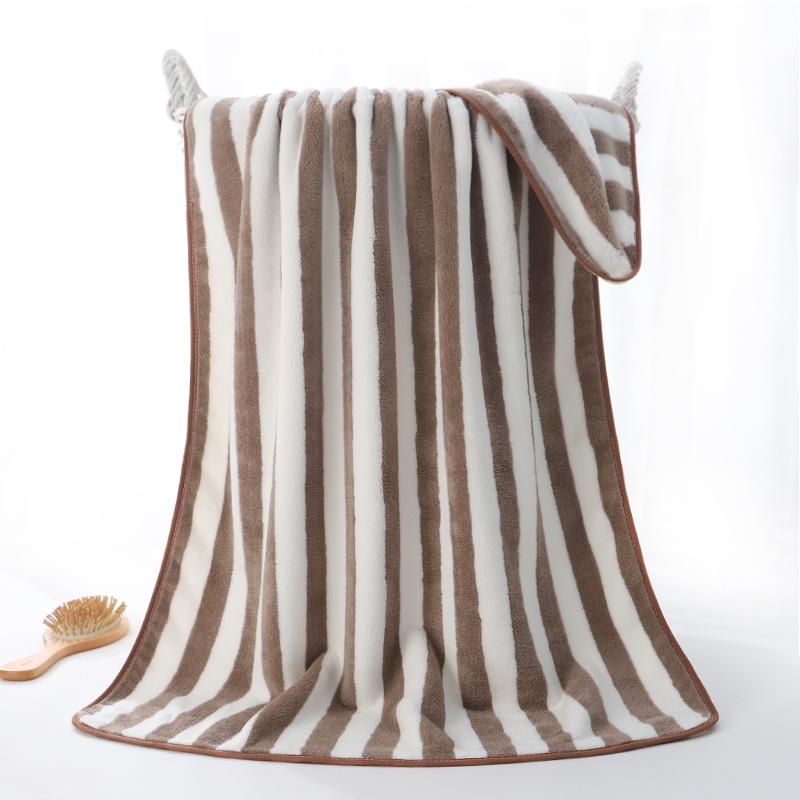 Household Thick Soft Water-absorbing Quick-drying Bath Towel