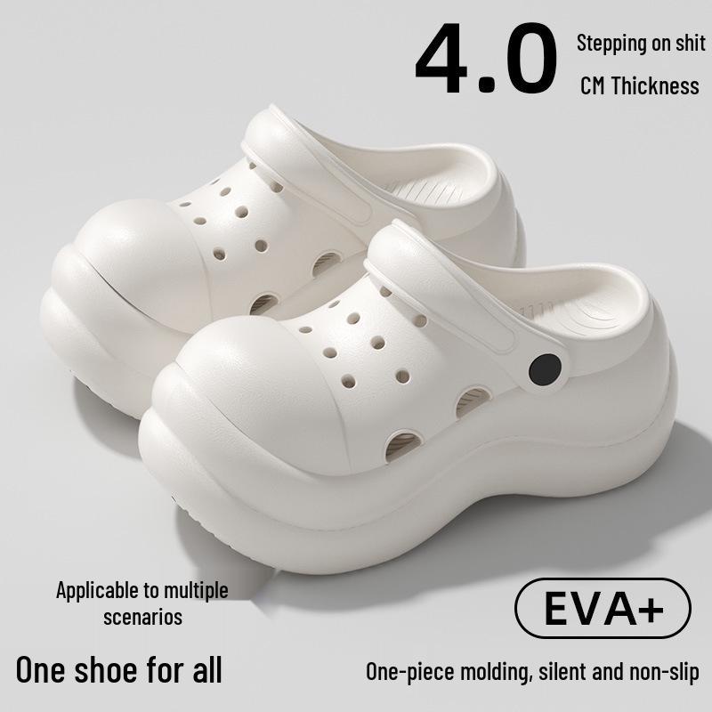 Women's Summer Thick-Soled Lightweight Closed-Toe Outdoor Fashion Shoes