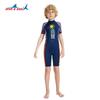 Kinderbadeanzug Jungen 'Einteiler Kurzarm Shorts Sonnenschutz Schnelltrocknend Mittel Alt Schwimmtraining Heiße Kleidung
