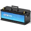 12V 100Ah Lithium Iron Phosphate Battery for Industrial AGV, RV, Sightseeing Car, Photovoltaic Energy Storage