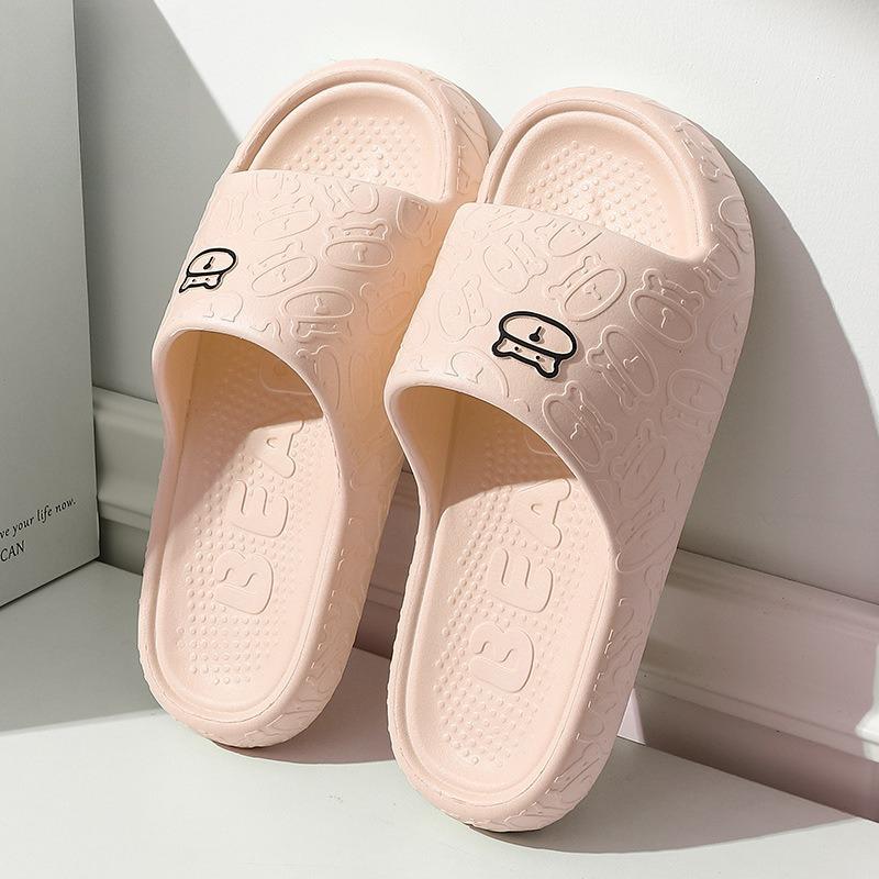 Klapki Łazienkowe Damskie, Letnie Duży Rozmiar, Do Użytku Domowego Wewnętrznego, Męskie Urocze Miękkie Antypoślizgowe Chłodzące Klapki