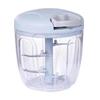 Household Mini Garlic Chopper & Vegetable Cutter - Thickened Hand-Pull Design for Garlic Paste and Puree