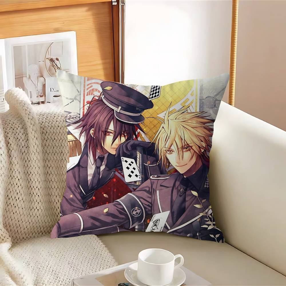 Anime A-AM-NESIA Cushion Cover Car Throw Pillow Case For Sofa Car Christmas Gift 40x40cm 45x45cm