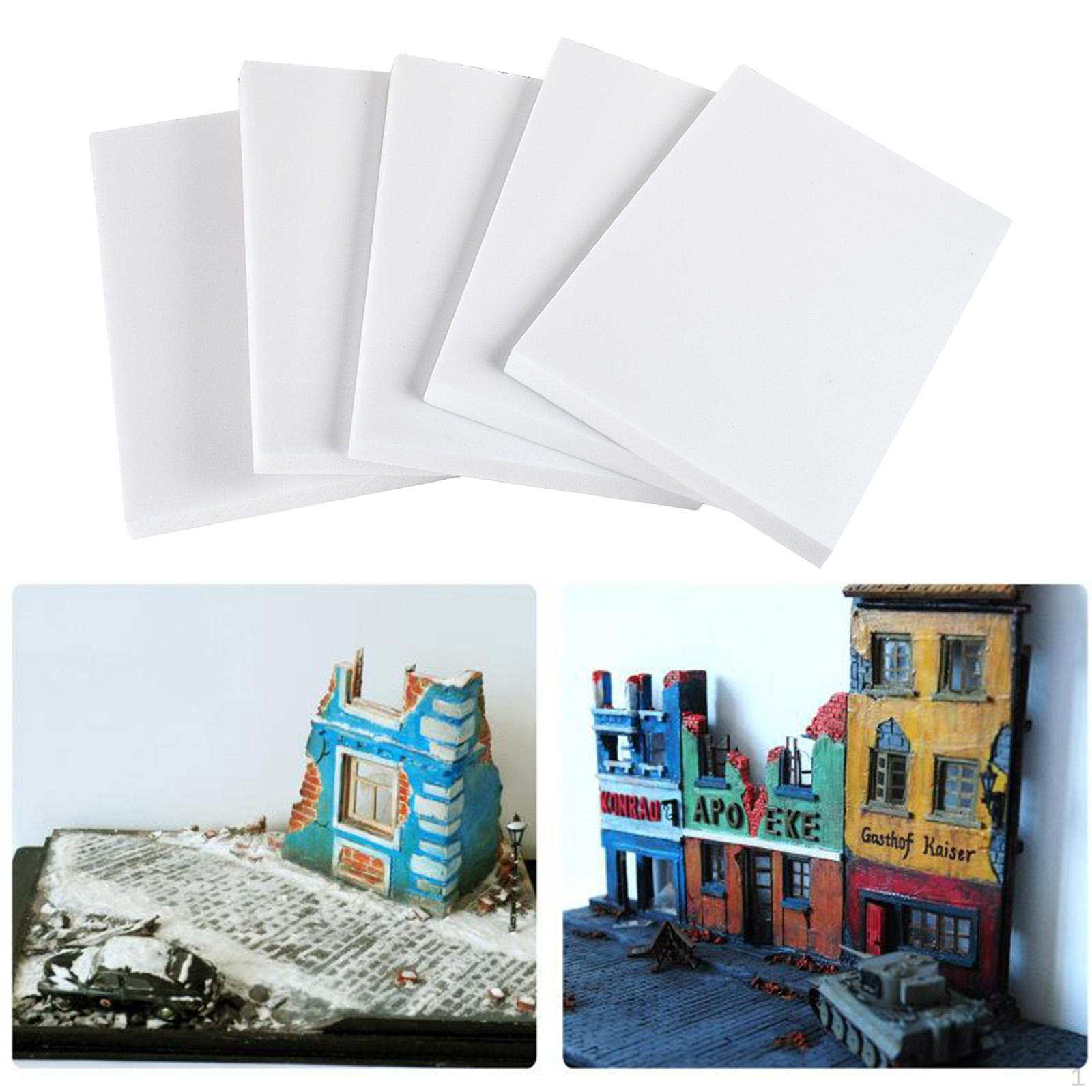 2x Miniature DIY Landscape Scenery Building Diorama Base for Micro 295x200x20mm