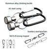 Hanging Holder Lanyard Clip Carabiners Keychain Hook Buckle Magnetic Fishing Clip Fly Fishing Magnetic Net Release Clip