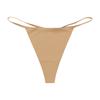 Hot leopard print foreign trade thong women's bikini large size sexy low waist seamless t-word panties
