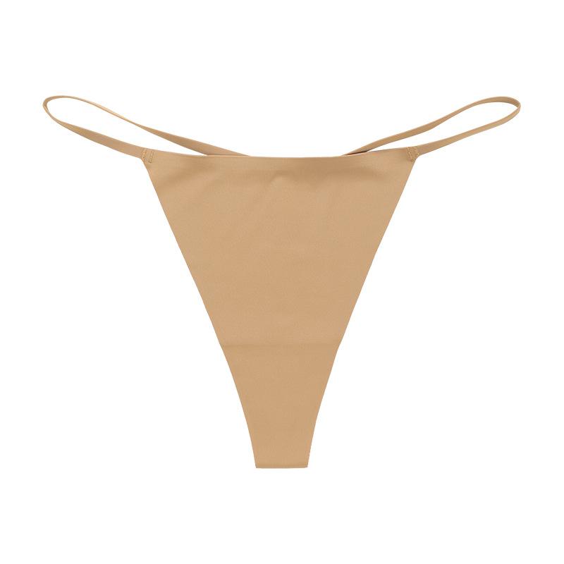 Hot leopard print foreign trade thong women's bikini large size sexy low waist seamless t-word panties